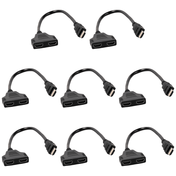 Cable Adaptador Divisor Compatible Con 1080P 1 A 2 para PC TV Xbox