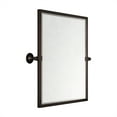thumbnail image 3 of TEHOME Oil Rubbed Bronze Metal Framed Pivot Rectangle Bathroom Mirror 20x24", 3 of 7