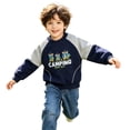 thumbnail image 3 of akafmk Boys Crewneck Sweatshirts Long Sleeve Pullover Print Graphic Fashion Casual School Tops Outdoor Wear Fall Clothes, Size 7-8 Years, 3 of 7