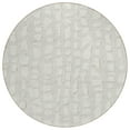 thumbnail image 2 of Addison Rugs Chantille Indoor/Outdoor Transitional Squares Ivory Washable Round Rug, 8' x 8', 2 of 6