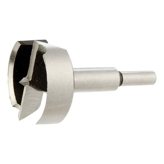 Irwin Marples 2 in. Dia. x 6 in. L Carbon Steel Forstner Drill Bit 3/8 in. Round Shank 1 pc.