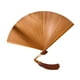 thumbnail image 2 of de mano clásico de bambú, pequeño decorativo de 21 cm para mujeres y hombres, decoración de pared para baile, bodas, espectáculos y ve, 2 of 9