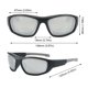 thumbnail image 2 of Gafas de sol de ciclismo Gafas de seguridad de ciclismo a prueba de viento Protección UV para hombres y mujeres, 2 of 8