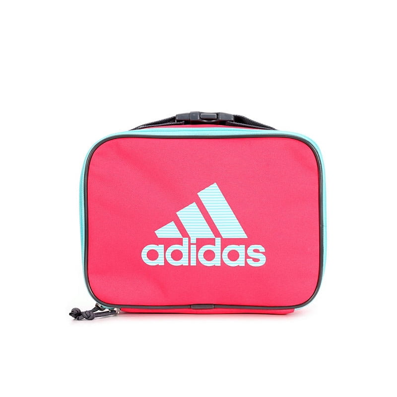 adidas Foundation Lunch Bag, Real Pink/Clear Aqua/Sundown Print, One