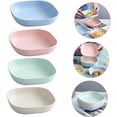thumbnail image 4 of Clearance!YZEGDCH Household Spit Bones Plates Lightweight and Stackable Dining Table Garbage Plate Home Kitchen Utensils & Gadgets,4pcs, 4 of 9