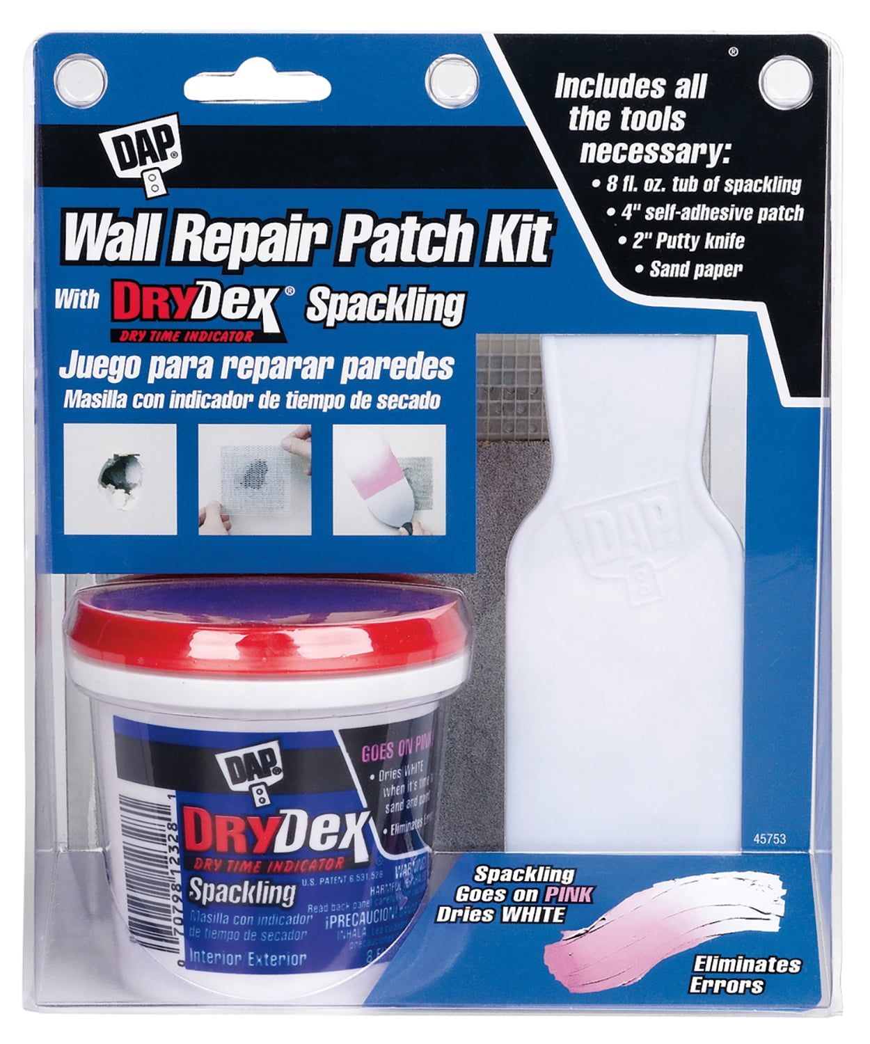 Drydex Wall Repair Kit Walmart Com