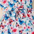 thumbnail image 5 of Toddler Baby Girl Farm Outfit Cow/Cactus Print Sleeveless Strap Romper Overalls Shorts Jumpsuit Bodysuit Western Clothes, 5 of 7