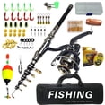 thumbnail image 1 of ZURYP Professional 2.4m Long-Distance Casting Fishing Combo Kit – All-Inclusive Ocean & Reservoir Fishing Set with Rod, Reel, Soft Baits, Hooks, and Line – Versatile for Shore & Sea Angling, (KH-C), 1 of 6