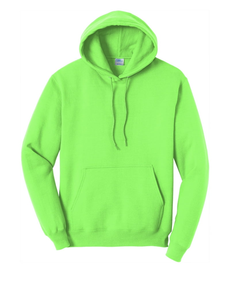 green clothing  hoody スウェット Mサイズ  coral Port & Company Core Fleece Pullover Hooded Sweatshirt-XL
