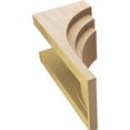 thumbnail image 6 of 10"W x 10"D x 20"H Wide Rockford Rough Cedar Woodgrain TimberThane Corbel, Primed Tan, 6 of 6