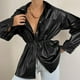 thumbnail image 4 of Ichuanyi liquidación de la moda mujeres casuales de giro sólido para el cuello de manga larga botón sin capucha tops ICHUANYI WER2023082209504, 4 of 7