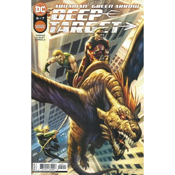 Aquaman/Green Arrow-Deep Target #5 VF ; DC Comic Book