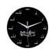 thumbnail image 1 of Reloj de pared moderno, colgante de bajo ruido, creativo, circular, decorativo, relojes musicales de 12 pulgadas para decoración de dormitorio,, 1 of 7
