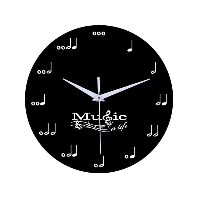 Reloj de Pared Moderno Sunnimix Silencioso Redondo Decorativo 12 Pulgadas