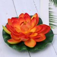 Realistic Lily Pad Artificial Floating Foam Lotus Flower Water Lily Pad