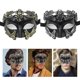 thumbnail image 5 of Merryso Masquerade Face Cover Retro Cosplay Props Ancient Greece Costume Party Men Half Face Cover, 5 of 5