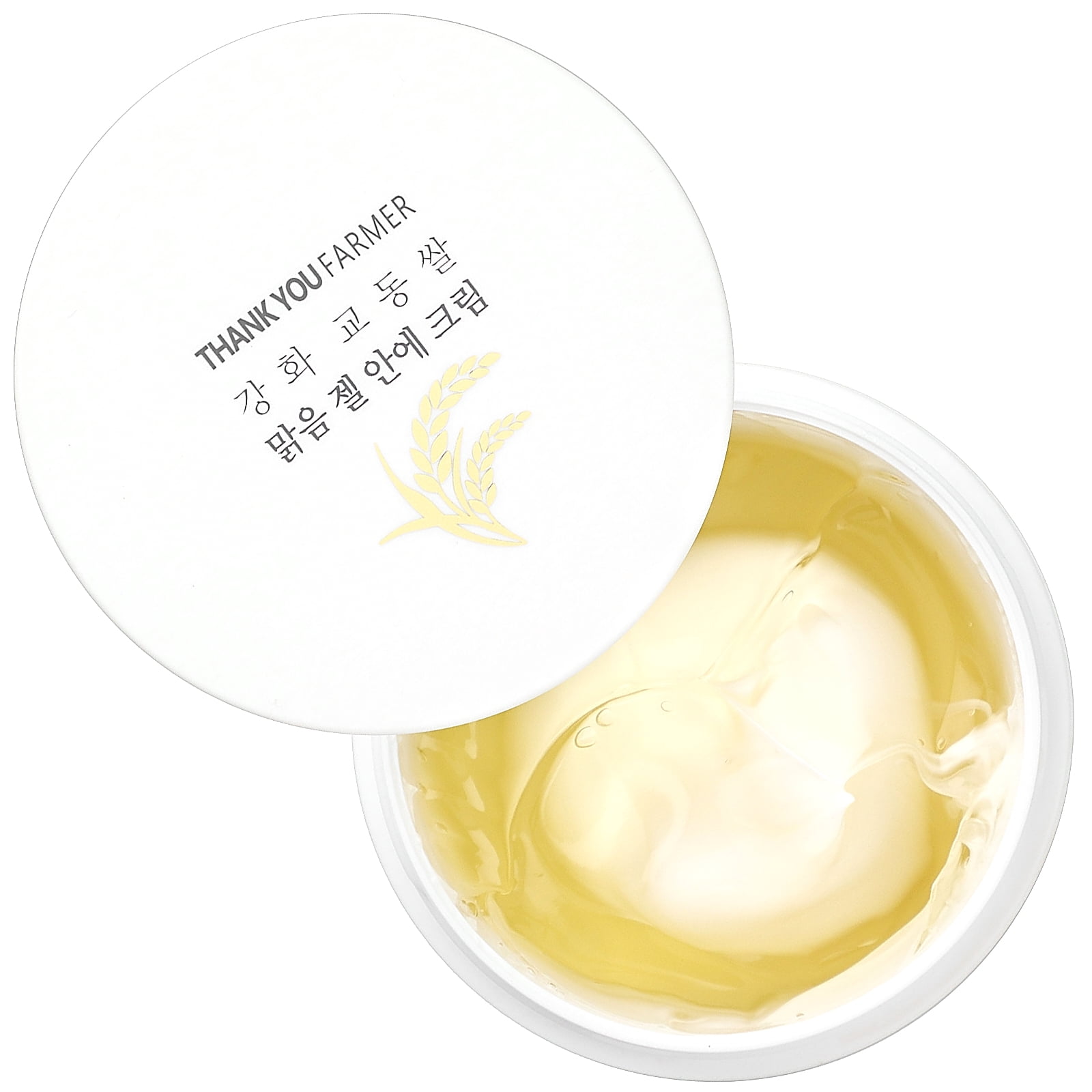 THANK YOU FARMER Rice Pure Gel and Cream 80ml (2.81 Fl Oz), Face Moisturizer for dry skin