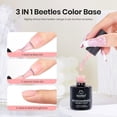 thumbnail image 3 of Set de gel para uñas Beetles Color Base 7,5 ml, 6 unidades con base de goma, 3 of 8