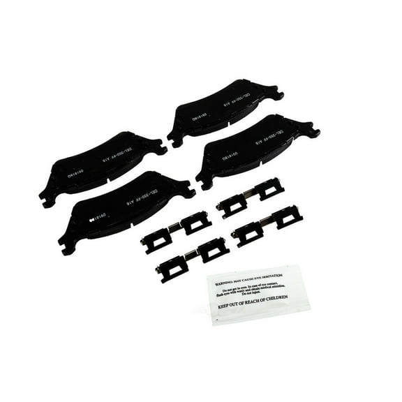 Disc Brake Pad Set Fits select: 2012-2016,2018-2019 FORD F150