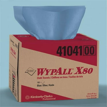 Kimberly-Clark  Wypall X80 Twl 12.5X16.8 blue 1/160
