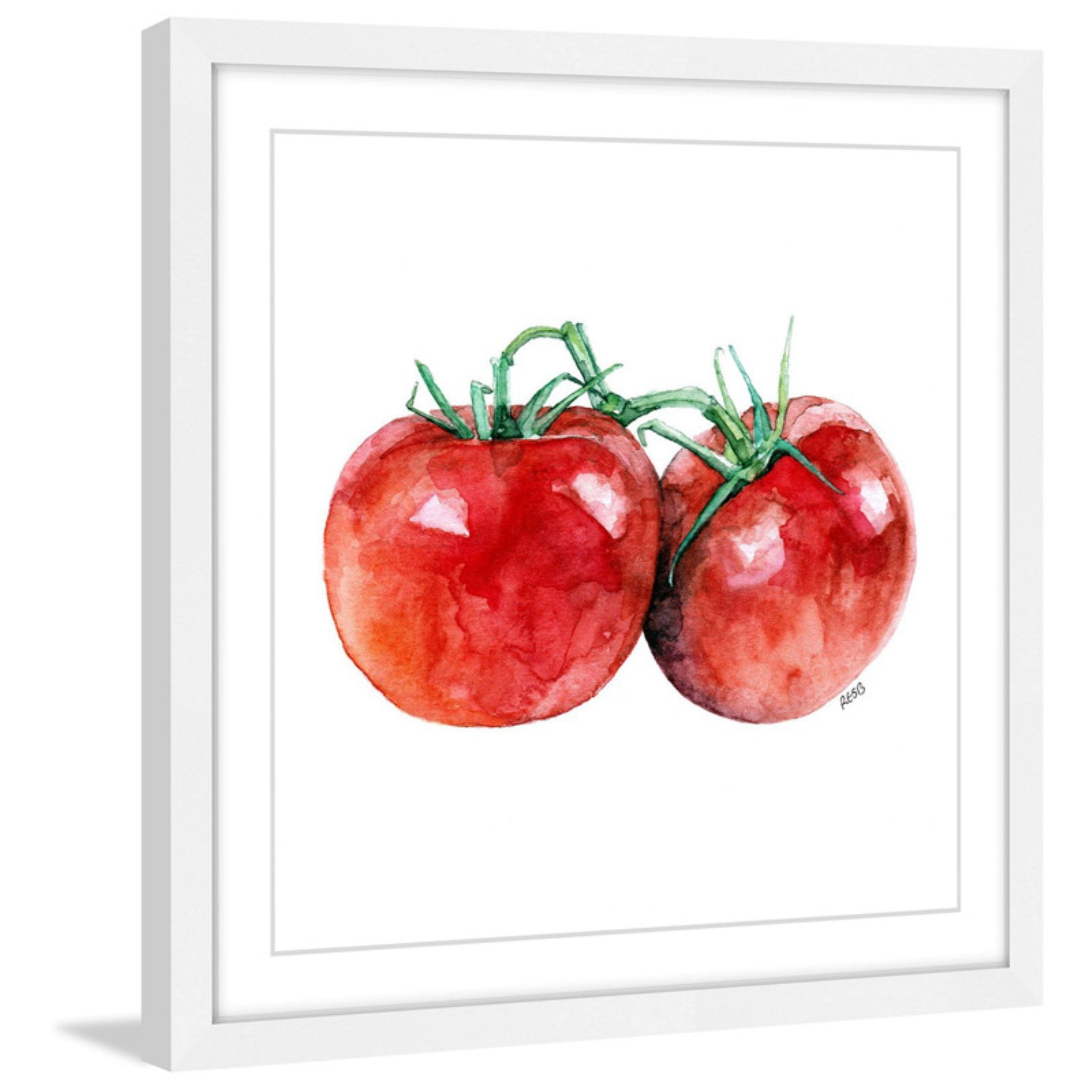 Marmont Hill "Tomatoes" by Rachel Byler Framed Painting Print