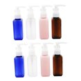 thumbnail image 3 of Niceauty 8Pcs Plastic Pump Bottles for Liquids Square Press Pump Design for Commercial Users, 3 of 8