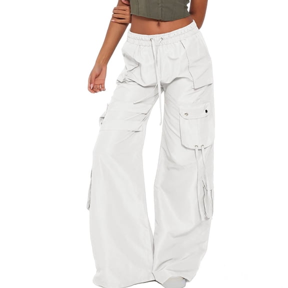 Loose Oversize Wide Leg Pants for Women Women's High Waisted Home Thin Casual Pocket Loose Oversized Wide Leg Pants Women's Soft Breathable Wide Leg Pants