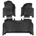 thumbnail image 1 of TuxMat - For Dodge Ram 1500 Crew Cab 2019-2024 Models - Custom Car Mats - Maximum Coverage, All Weather, Laser Measured - This Full Set Includes 1st and 2nd Rows, 1 of 6