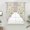 Pink Green, variant on Easter Swag Curtains for Kitchen/Bedroom/Living Room, Gnomes Colorful Eggs Butterfly Flowers Blue Check Scalloped Curtains 63 Inch Long, Window Swag Topper Curtains Valances 2 Panels Set 36"x63"