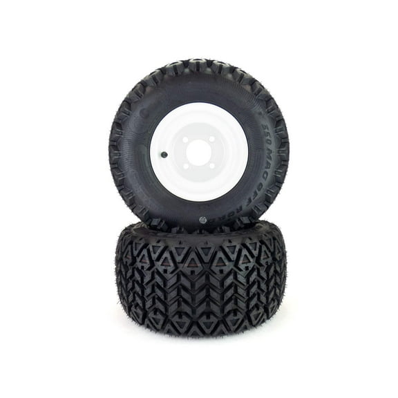 (2) All Terrain Tire Assemblies 18x9.50-8 Fits Walker Models D and T 7070