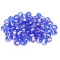 thumbnail image 2 of 70 Uds. Cuentas redondas de plástico de 0,31 pulgadas, accesorios para pulseras DIY para manualidades, correa para teléfono, fabricación de joyas, 2 of 8