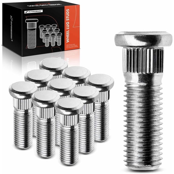 A-Premium 10Pcs M12-1.5 Wheel Studs Compatible with Toyota Camry RAV4 Corolla Prius Highlander Sienna Avalon Chevrolet Prizm Nova Lexus ES300 ES330 ES350 Fits select: 2013-2015 TOYOTA RAV4 XLE