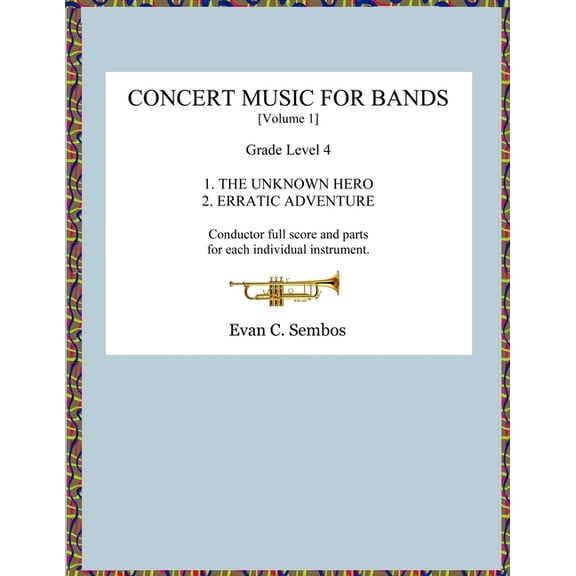 CONCERT MUSIC FOR BANDS (Volume 1) (Paperback)