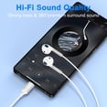 thumbnail image 3 of USB C Headphones Wired Compatible for iPhone 17/16/15, Type C Wired Earphones Ergonomic In-Ear Headset HiFi Stereo Earbuds with Mic&Volume Control Noise Cancelling Compatible for Samsung Galaxy,White, 3 of 6