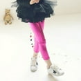 thumbnail image 4 of Fashion Little Girls' Metallic Color Shiny Stretch Leggings, 4 of 6