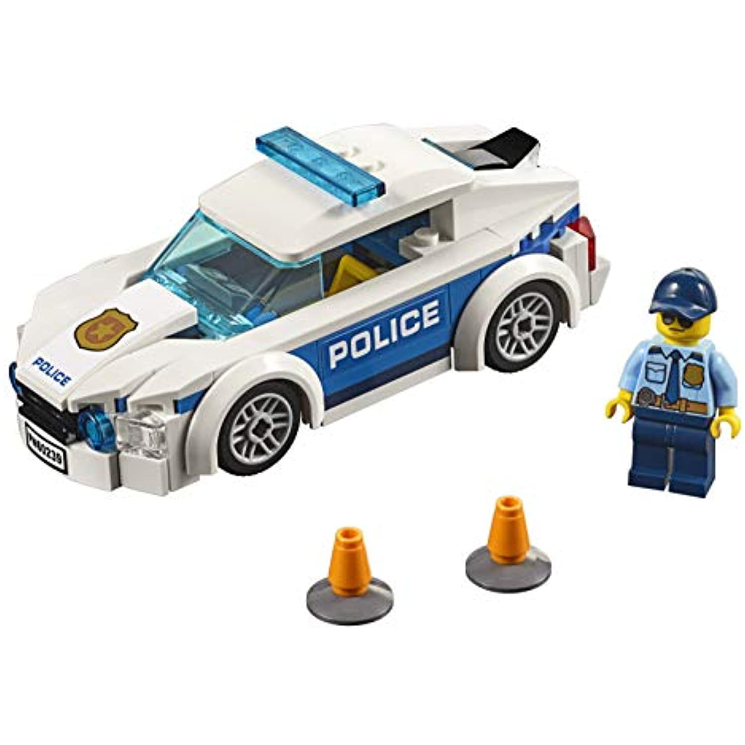Police car legos hotsell