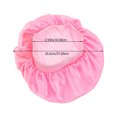 thumbnail image 3 of MasteelfCA 2Pcs Kids Elastic Wide-brimmed Nightcap Simple Sleeping Hat Chic Shower Hat, 3 of 7