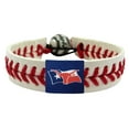 thumbnail image 2 of Texas Longhorns Texas Flag Classic Baseball Bracelet, 2 of 2