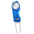 thumbnail image 2 of Herramienta de Divot de Golf Cola Suministros de golf Acero inoxidable Plegable Azul, 2 of 8