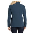 thumbnail image 2 of Womens Value Fleece Polyester Jacket Insignia Blue Medium, 2 of 6