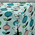 thumbnail image 4 of Floral Dog Crate Cover, Repetitive Rosebuds Cartoon Style Hand Drawn Like Abstract Illustration, Easy to Use Pet Kennel Cover Small Dogs Puppies Kittens, 7 Sizes, Rose and Pale Seafoam, by Ambesonne, 4 of 6