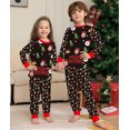 thumbnail image 4 of Conjunto de pijamas a juego para la familia 2024, pijama con estampado de Papá Noel y ciervo navideño, conjunto de ropa para adultos y niños, mono de bebé y ropa para perros, 4 of 5