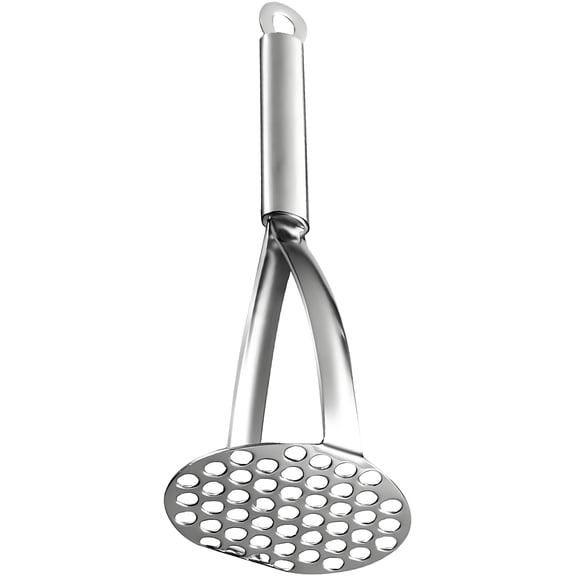 > Stainless Steel Potato Masher 1‑Pack, Multi‑Purpose Manual Food Smasher for Potatoes, Beans, Vegetables, Fruits, Avocados & Meats