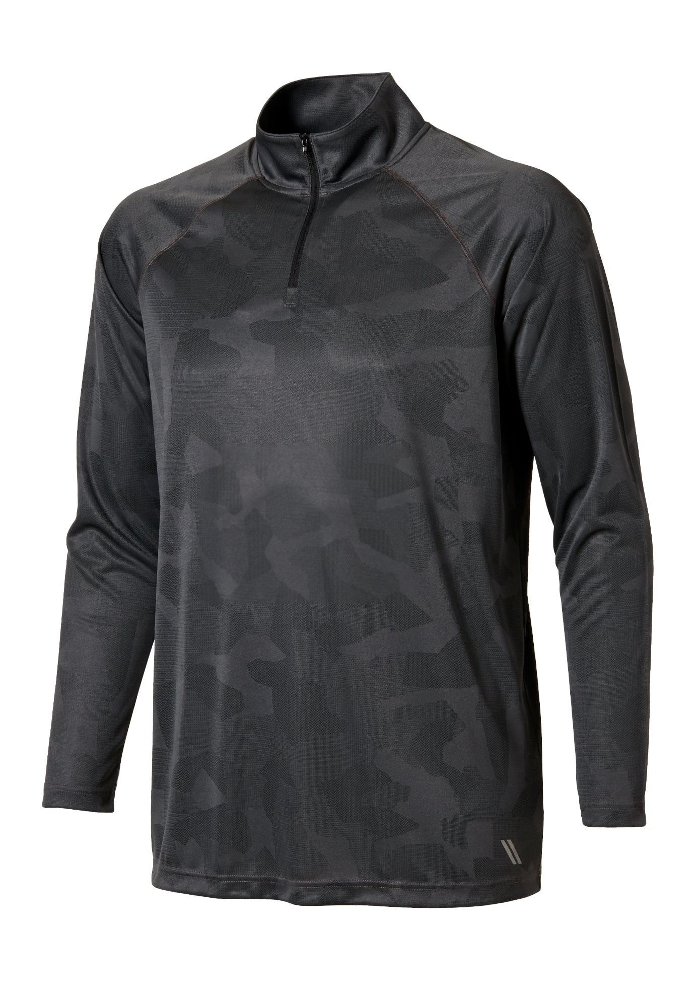 KS Sport Mens Big /& Tall Mock Neck Base Layer Shirt