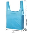 thumbnail image 2 of Reusable Shopping Bags| Foldable Large shopping tote folds in to Small pouch, Heavy duty Shopper tote, 2 of 5