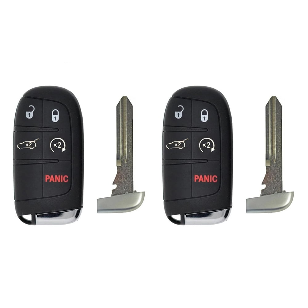 2 For Jeep Grand Cherokee 2014 2015 2016 2017 2018 2019 Smart Remote