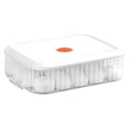 thumbnail image 6 of Pizza Dough Box, Fermentation Box, Pizza and Bread Dough Proofing Box with Dough Cutter, Stainless Steel Baking Set with Sealed Lid, Non-Stick Ribbed Bottom, Stackable for Storage, 6 of 9