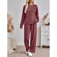 thumbnail image 5 of Womens Sweatsuits 2 Piece Lounge Matching Outfits Sweat Sets Tracksuit Travel Sweatshirts Fall Fashion Clothes 2025, 5 of 10