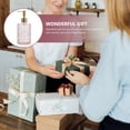 thumbnail image 4 of Clear Glass Pump Bottle for Shower Gel, Liquid Soap, Lotion, Shampoo - Simple and Dispenser Container, 4 of 6