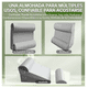 thumbnail image 3 of Juego De 4 Almohadas Ajustables De Cuña Para Cama Malubero, GRIS CLARO, 3 of 5